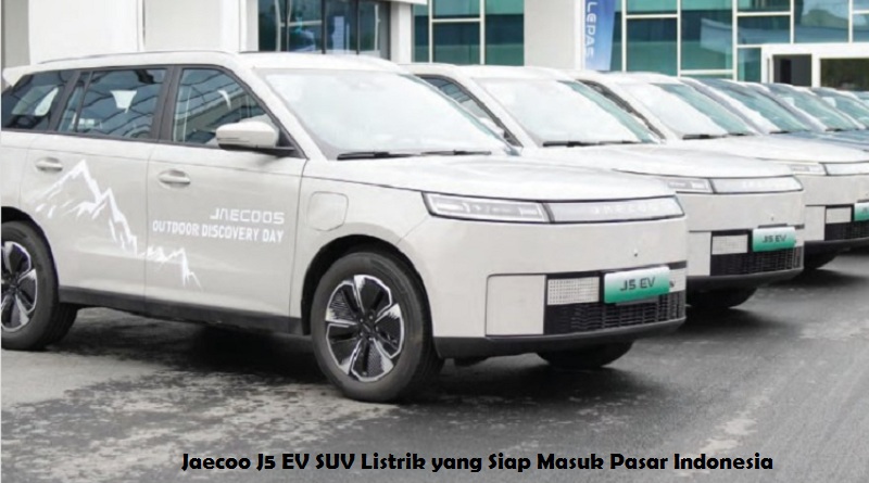 Jaecoo J5 EV SUV Listrik yang Siap Masuk Pasar Indonesia